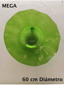 Plato Pared  MEGA Verde